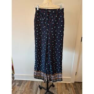 Women’s Navy H&M Pants Size 4 Pull On Dress Pants Light Weight